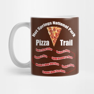 Hot Springs National Park Pizza Trail Mug